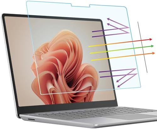 Upscreen Privacy Screen Protector Compatible With Microsoft Surface Laptop Go 3 Business - Anti-Spy Screen Protection