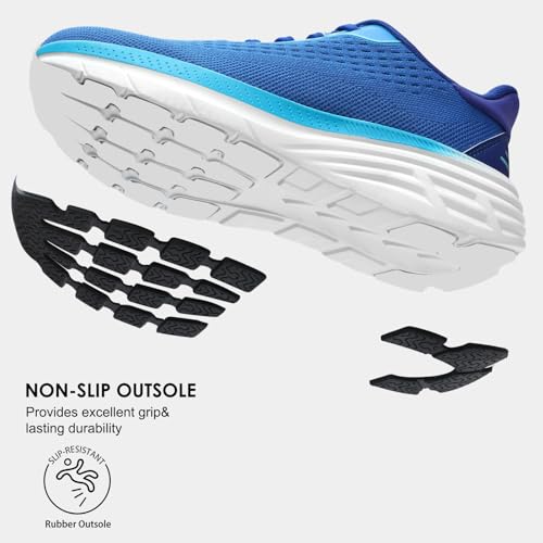 Image of Women's Wide Toe Box Walking Shoes Comfortable Cushioned Tennis Nursing Bunions Shoes Breathable Non Slip Gym Sports Athletic Running Fashion Sneakers