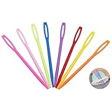 Photo Gallery ago cucito plastica, dujelixa aghi per cucire a mano 7cm/2.75inch, 60 pezzi ago rammendo mescola i colori in modo casuale, ago cucito grande, big eye needles, aghi di plastic per bambini, ago arazzo Photo Gallery ago cucito plastica, dujelixa aghi per cucire a mano 7cm/2.75inch, 60 pezzi ago rammendo mescola i colori in modo casuale, ago cucito grande, big eye needles, aghi di plastic per bambini, ago arazzo