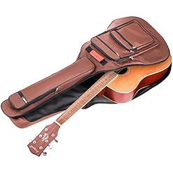 Lawei Housse pour guitare acoustique de 101,6 cm, 104,7 cm, 6 poches, tissu Oxford, rembourrage en éponge de 0,7 cm… - Les Beatles, Paul McCartney, John Lennon, RIngo Starr, George Harrison Lawei Housse pour guitare acoustique de 101,6 cm, 104,7 cm, 6 poches, tissu Oxford, rembourrage en éponge de 0,7 cm… – Image 6