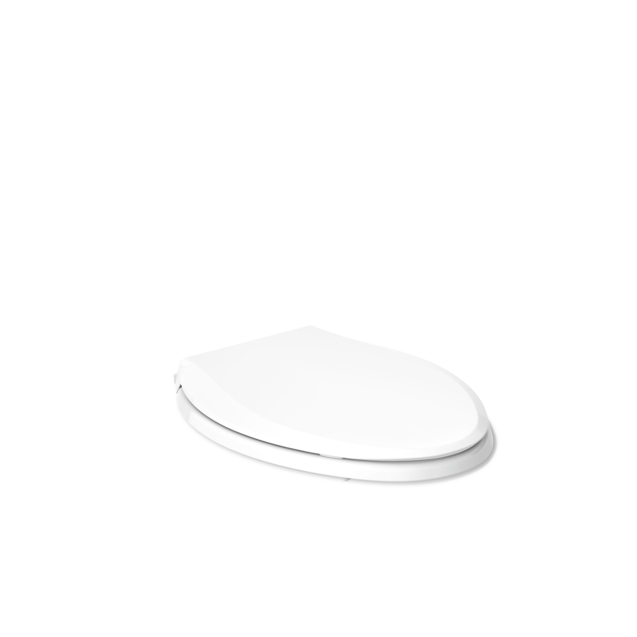 White Elongated Slow Close Toilet Seat with Installation Hardware R836186