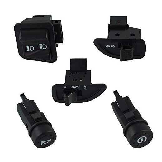 Motocicleta Interruptor Faros Cuerno Señal de giro Alto/Bajo Haz de luz Botones de inicio Accessaries para Piaggio Scooter Cyclist store