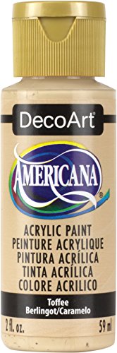 Image of DecoArt Acrylic Paint, Toffee /Opaque, 2 fl.oz