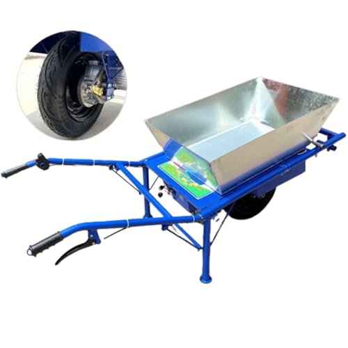 Carretilla eléctrica para transporte agrícola pesada miniatura 1