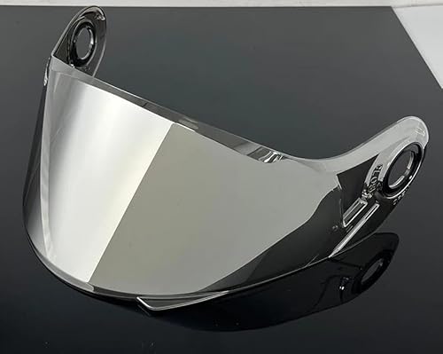 Motorcycle Helmet Visor, FF394 wbgtFCXV[h LS2 FF325 FF370 FF386 oCU[ xx FF-MHR-50 wbgANZT[(Revo Clear Silver)
