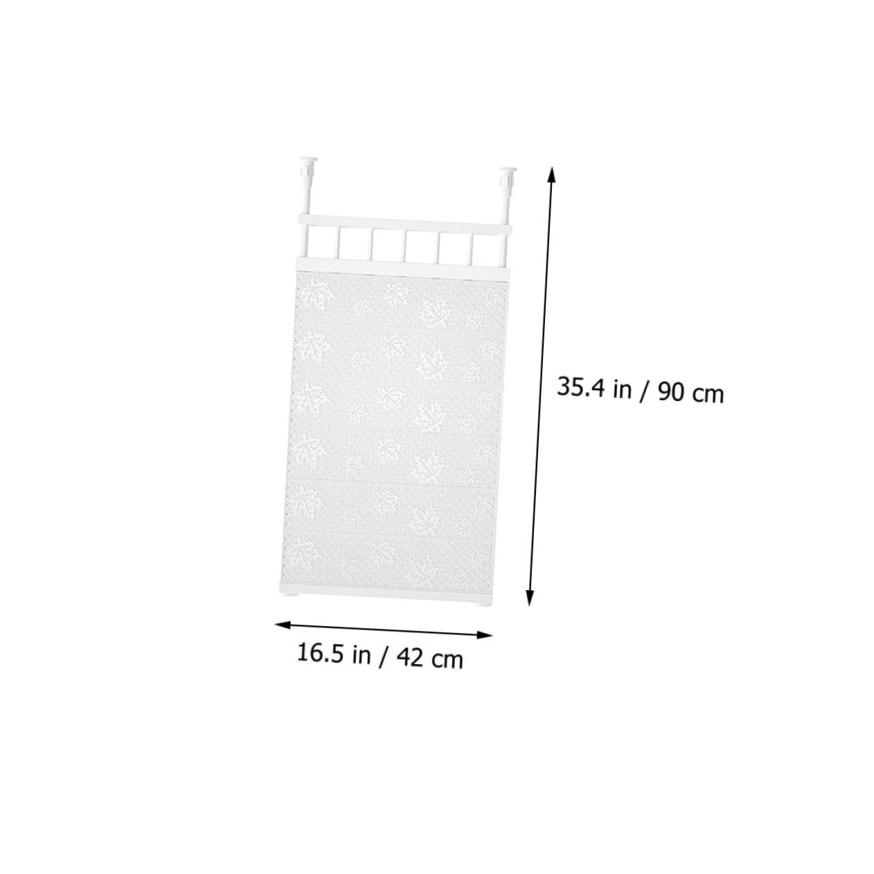 ABOOFAN Fine Adjustment Strong Support Retractable Shelf Wardrobe Shelf Wall Bracket