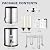 Survivor Filter Gravity Water Filter System - Stainless Steel Countertop Gravity Water Filter with Stand, 2.25 Gallon Ceramic Filters for Home and Outdoors, Removes Bacteria, Viruses, and Parasites