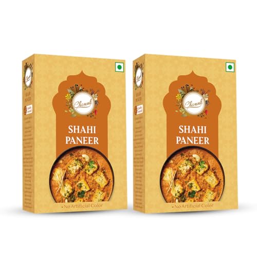 Image of Chounk Shahi Paneer Masala - 200g (100 g x pack of 2) | for Delicious & Flavourful Cooking | Easy to Cook | Ready Masala | Blended Spice Mix | No Artificial Flavour Added |