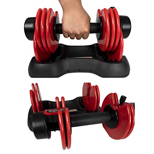 SogaWave Adjustable Dial Dumbbells