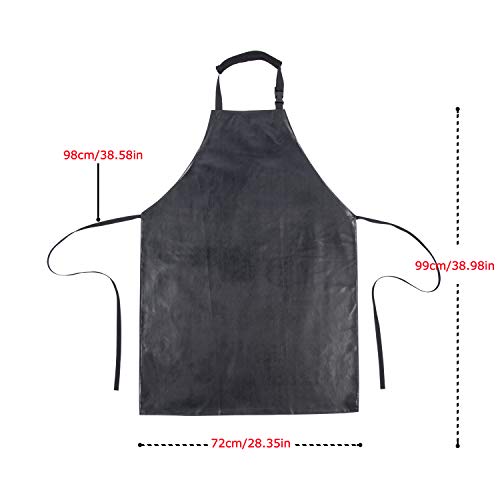 Homsolver M006-68 Heavy Duty Vinyl Waterproof Apron thumb #5