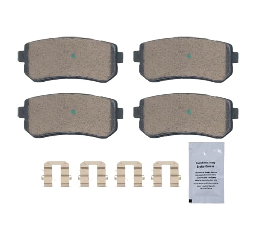 Image of HUSCH D1856 Rear Ceramic Brake Pads Kit Fit For Hyundai Sonata 2016-2018, For Kia Optima 2016-2018