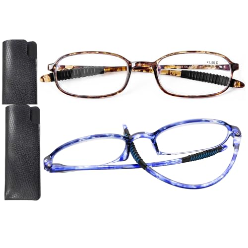 AQWANO Blue Light Blocking Reading Glasses +2.0