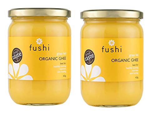 (2 Pack) Fushi Ghee 420g Organic Grass Fed Clarified Butter