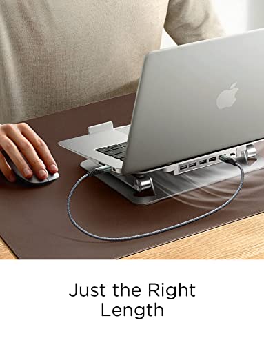 Image of AINOPE USB to USB Cable, 1.5FT*1Pack USB 3.0 A to A Male to Male Cable [Never Rupture] Double End Type A Cord for Data Transfer, Compatible with Hard Drive Enclosures, Laptop Cooler, KVM, DVD Player
