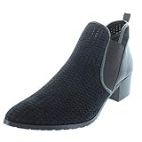 Donald J. Pliner Womens Darla Suede Pointed Toe Booties Black 5.5 Medium (B,M)