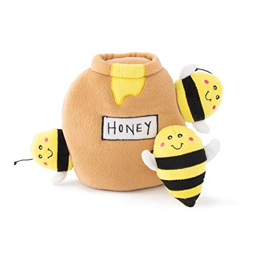 Zippy Paws ZP958 Burrow - Honey Pot Hundespielzeug, 200 g