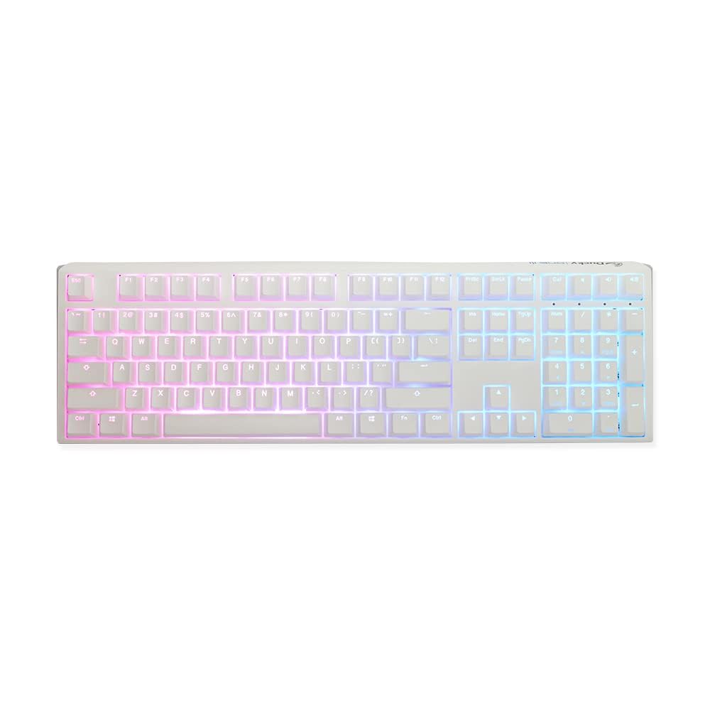 Amazon.com: Ducky One 3 Pure White Hotswap RGB Mechanical