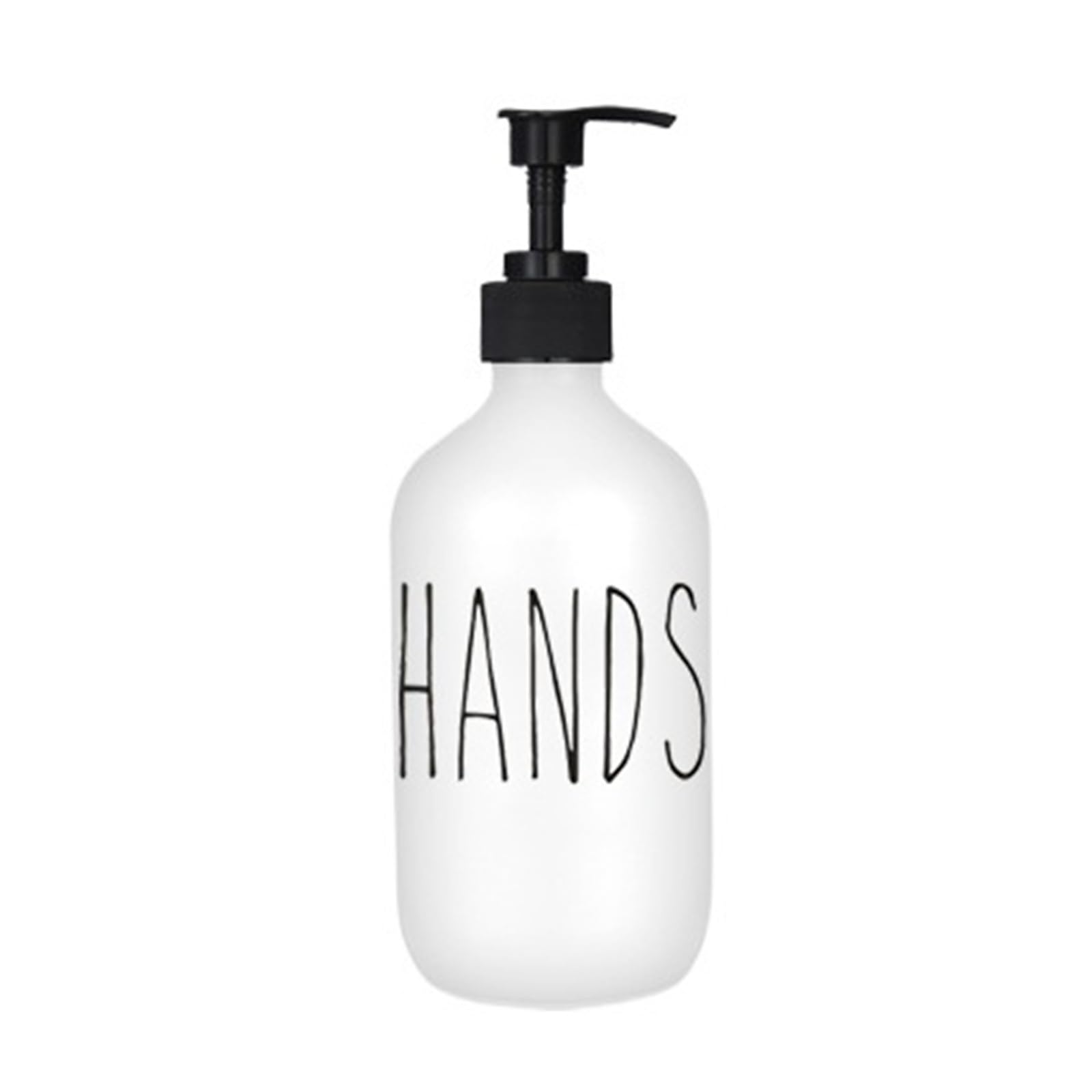 Pump Bottle Dispenser 500ml Dish Soap Bottle Dispenser Refillable Bathroom Hand Shampoo Shower