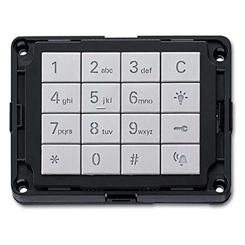 Busch-Jaeger Tastaturmodul 83171-660-101 Edelstahl Funktionsmodul für Türkommunikation 4011395222973
