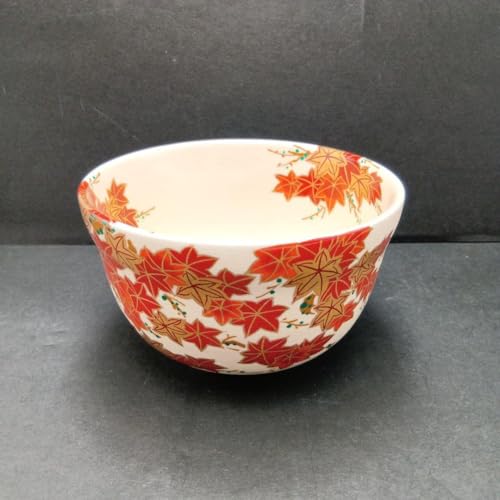 Kyo-yaki Eika Miyaji Eika Rice Bowl Matcha Bowl Tea Ceremony Tea Utensils Momiji