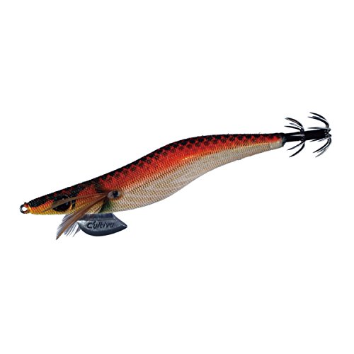 Owner Egi ED Draw4 No. 31914 Monster The Ride No. 4, 0.9 oz (25 g), Orange/Gold UV #2