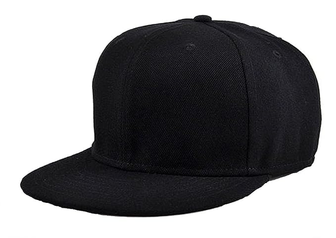 adnock Cotton Hip-Hop Urban Swagger Snapback Cap for Men Women | Stylish Adjustable Baseball Hat for Men's Streetwear | Hip Hop Caps Black,Pack of 1 Free Size-picture-26