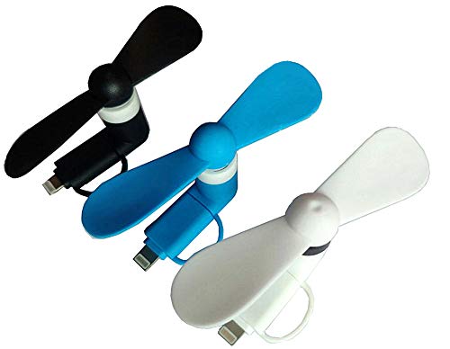 ZLMC Portable Mini Fan Fans Compatible iPhone X 8 8 Plus 7plus 5