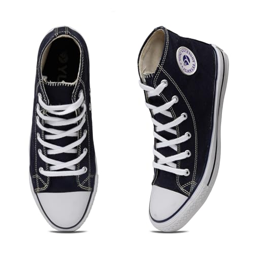 Image of YUKI Unisex Canvas Comfortable & Lightweight Sneaker for Men's and Women's | High Top Canvas Sneakers