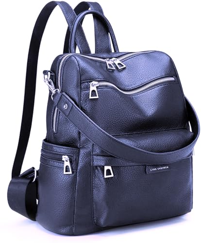 TrueArch Leather Backpack for Women Elegant Backpack Purse Ladies Leather Shoulder Fitting Rakhi Gift for Sister, Mother Bhabhi