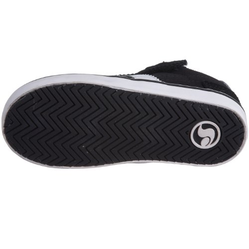 DVS Unisex Kids' Milan 2 CT Skate Shoe Black/White - 88364