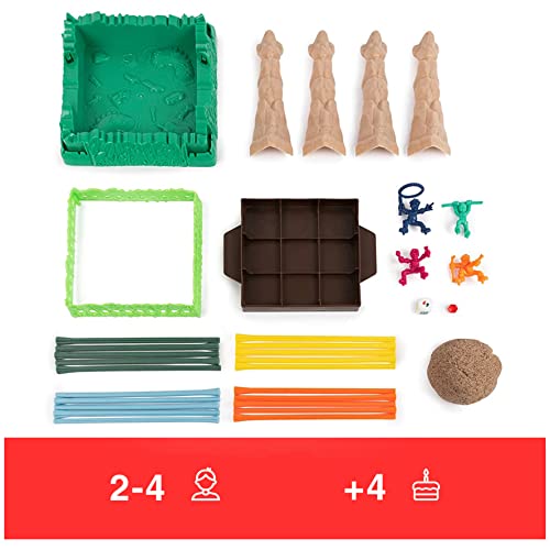 Spin Master Games - Rubinjagd im Treibsand, das Abenteuerspiel mit original Kinetic Sand - für 2-4 geschickte Schatzsucher ab 4 Jahren