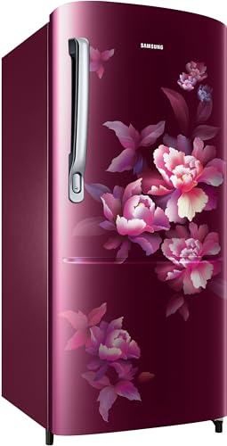 Image of Samsung 183 L, 4 Star, Digital Inverter, Direct-Cool Single Door Refrigerator (RR20C1724HN /HL, Himalaya poppy Blue)