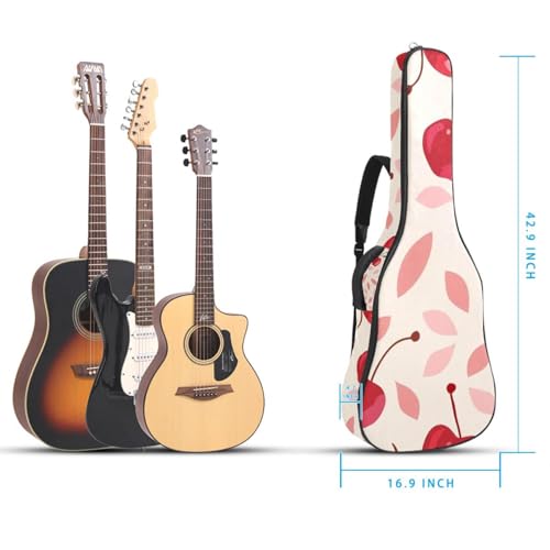 Mini sac guitare rose cerise : la solution légère pour transporter vos cordes - 5