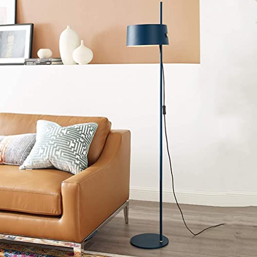 Lámpara de pie nórdica azul elevable de diseño moderno 3