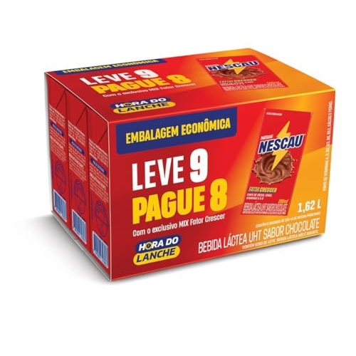 Bebida Láctea Nescau Prontinho 180ml Leve 9 Pague 8 Bebida Láctea Nescau Prontinho 180ml Leve 9 Pague 8