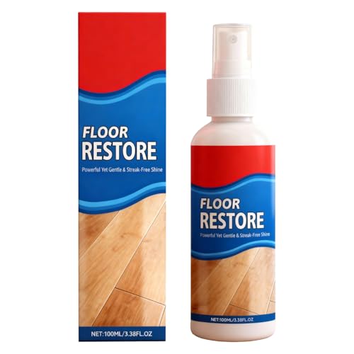 Holdes Limpiador Para Suelos De Madera,100ml Elimina Incrustaciones, Rellena Rayones Y Abrillanta - Eliminador De Manchas Para Suelos | Para Interiores, Hogar, Apartamento, Sala, Cocina,