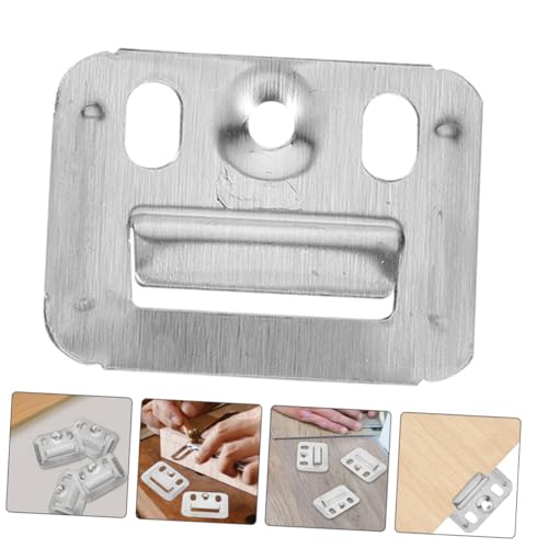 Boucles de fixation murales Veemoon en acier inoxydable durable pour meuble stable - 5
