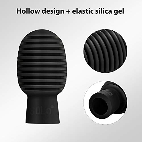 image for Frienda 4 Pieces Drum Mute Drum Dampener Silicone Drumstick Silent Pra