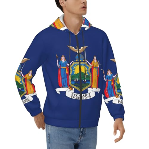 Sweat à capuche New York homme pour vos sorties urbaines et week-ends décontractés