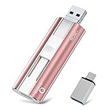 smartphone windows phone ▲【Transferencia de archivos de alta velocidad】: conecta la ampliación de memoria compatible con teléfono directamente a tu dispositivo. Disfruta de velocidades de lectura de hasta 90 MB/s con USB 3.0 y velocidades de escritura de hasta 40 MB/s. Esta memoria USB compatible con iOS facilita y acelera considerablemente la transferencia de archivos.