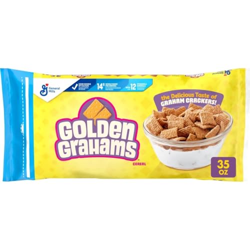 Breakfast Cereal, Graham Cracker Taste, Whole Grain, 35 oz bag Bulk Buy (Pack of 3) image 2