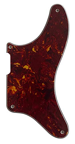 Custom Guitar Pickguard For Tele La Cabronita Mexican (4 Ply Red Tortoise)