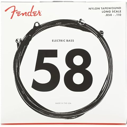 Fender 9120M Black Nylon Bass Strings Cover