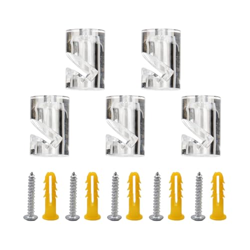 5Pcs Chandelier Cable Hook Wire Shifter Cable Fasteners for Ceiling Mounted Lighting Systems Cable Organizers