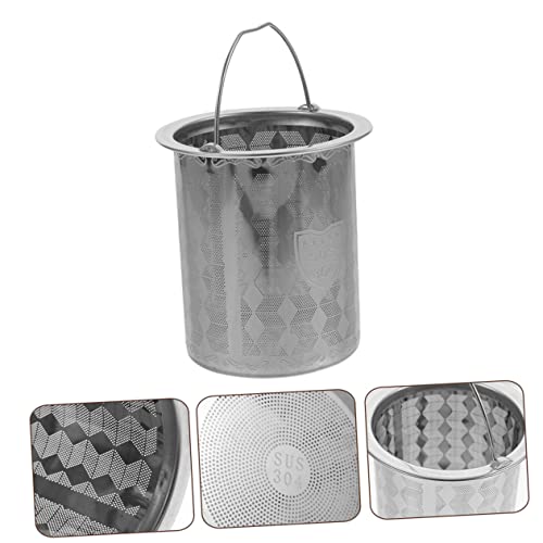 HEALLILY Stainless Steel Tea Filter with Handle - Mesh Strainer for Teapot Replacement, Practical Infuser for Loose Leaf Tea, Fits Standard Cups and Mugs - Image 3