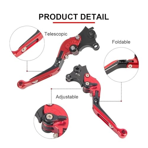 Levier d'embrayage moto pliable haute précision pour R1250 GS LC et Adventure - 2