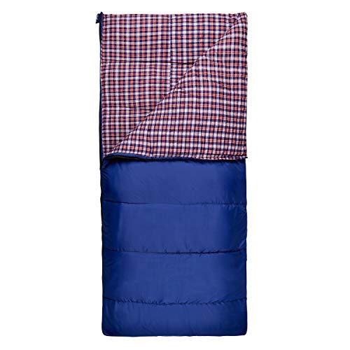 Wenzel Blue Jay 25 Degree Durable Rectangular Sleeping Bag for Adults with Stuff Sack Included