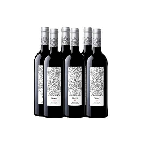 Garbo - Tinto Semicrianza Botella 75 cl (D.O. Montsant) - Pack de 6 botellas - 4500ml
