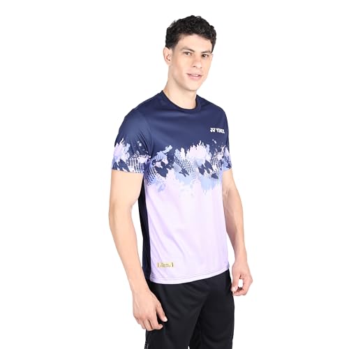 Image of YONEX Essentia Junior T-Shirt - Sustainable Performance | TruDry Moisture-Wicking | Cool, Dry and Comfortable | Round Neck | Light Weight | Eco-Friendly T-Shirt Recycled Plastic Bottles