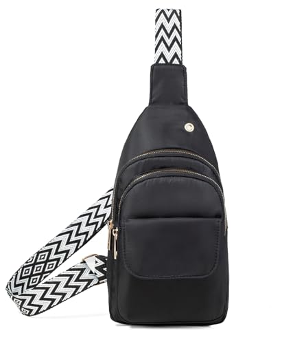 Crossbody Small Sling Bag for Women, Trendy Sling Backpack Cross Body Shoulder Chest for Travel Hiking Outdoor